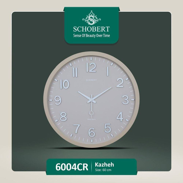 ساعت دیواری شوبرت مدل ژیوار کد 6004CR