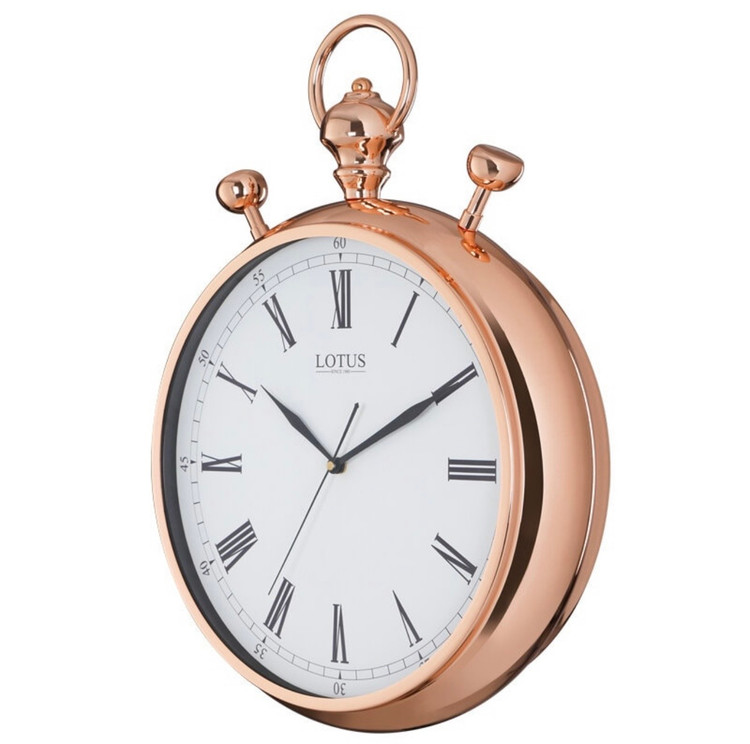 ساعت فلزی کارلا آنتیک لوتوس مدل CARLA کد M-20501 رنگ ROSEGOLD